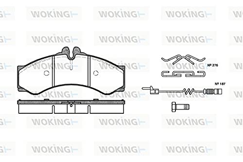 Roadhouse 2614.02-Set Bremsbeläge von ROADHOUSE