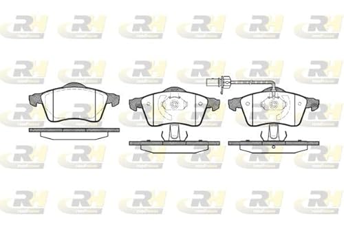 Roadhouse 2618.01-Set Bremsbeläge von ROADHOUSE