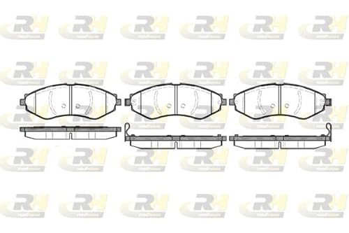 Roadhouse 2645.22-Set Bremsbeläge von ROADHOUSE