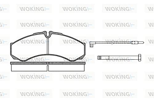 Roadhouse 2651.02-Set Bremsbeläge von ROADHOUSE