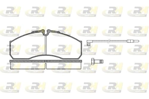 Roadhouse 2651.12-Set Bremsbeläge von ROADHOUSE