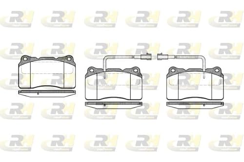 Roadhouse 2666.22-Set Bremsbeläge von ROADHOUSE