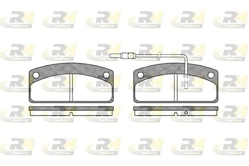 Roadhouse 2725.02-Set Bremsbeläge von ROADHOUSE