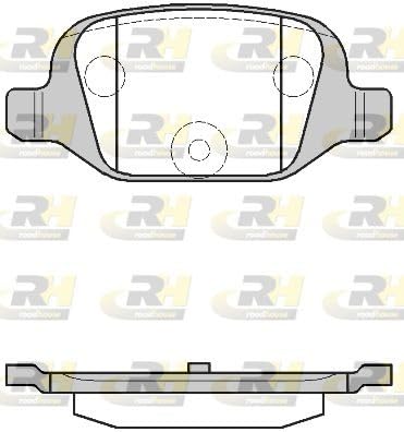 Roadhouse 2727.00-Set Bremsbeläge von ROADHOUSE