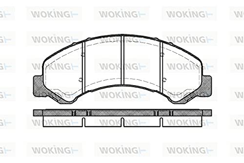 Roadhouse 2763.00-Set Bremsbeläge von ROADHOUSE