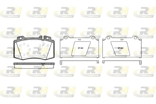 Roadhouse 2769.00-Set Bremsbeläge von ROADHOUSE