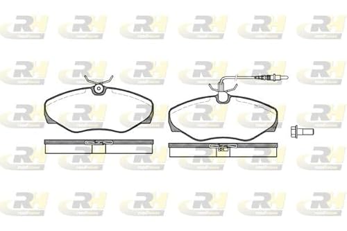 Roadhouse 2834.01-Set Bremsbeläge von ROADHOUSE