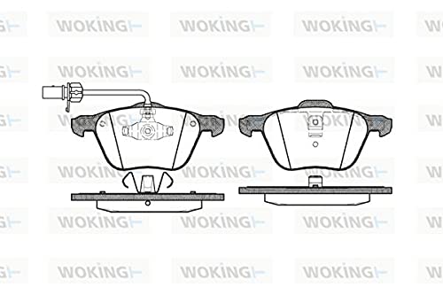 Roadhouse 2836.02-Set Bremsbeläge von ROADHOUSE