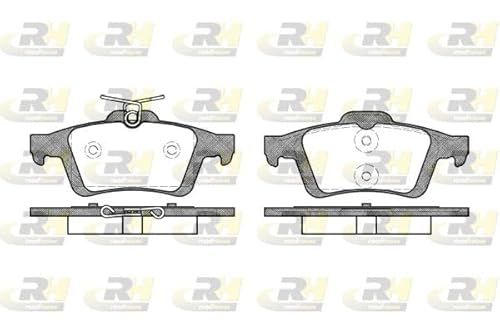 Roadhouse 2842.30-Set Bremsbeläge von ROADHOUSE