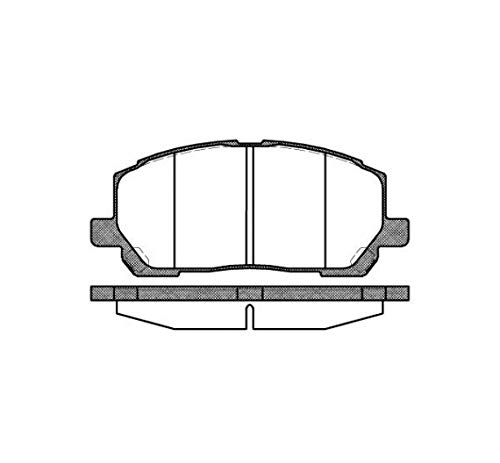 Roadhouse 2855.00-Set Bremsbeläge von ROADHOUSE