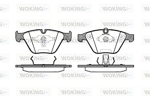 Roadhouse 2857.00-Set Bremsbeläge von ROADHOUSE