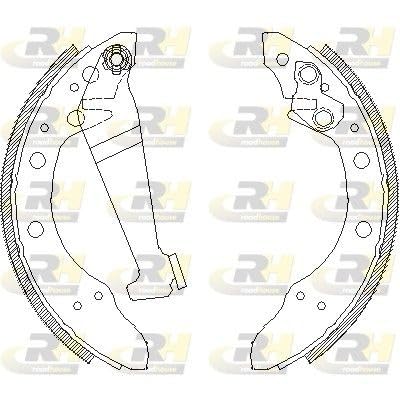 Roadhouse 4046.00-Set, Rennrad Bremsen von ROADHOUSE