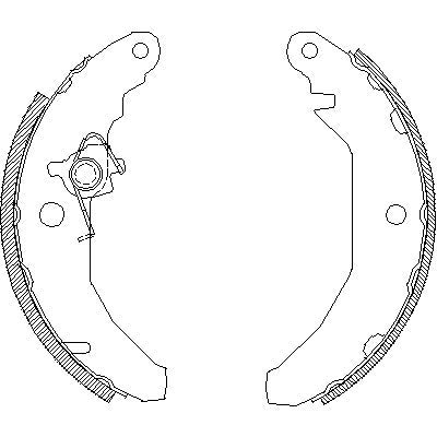 Roadhouse 4081.00-Set, Rennrad Bremsen von ROADHOUSE