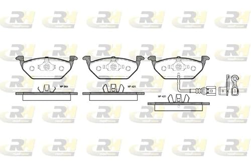 Roadhouse 8633.09 Kit Bremsen, Scheibenbremse von ROADHOUSE