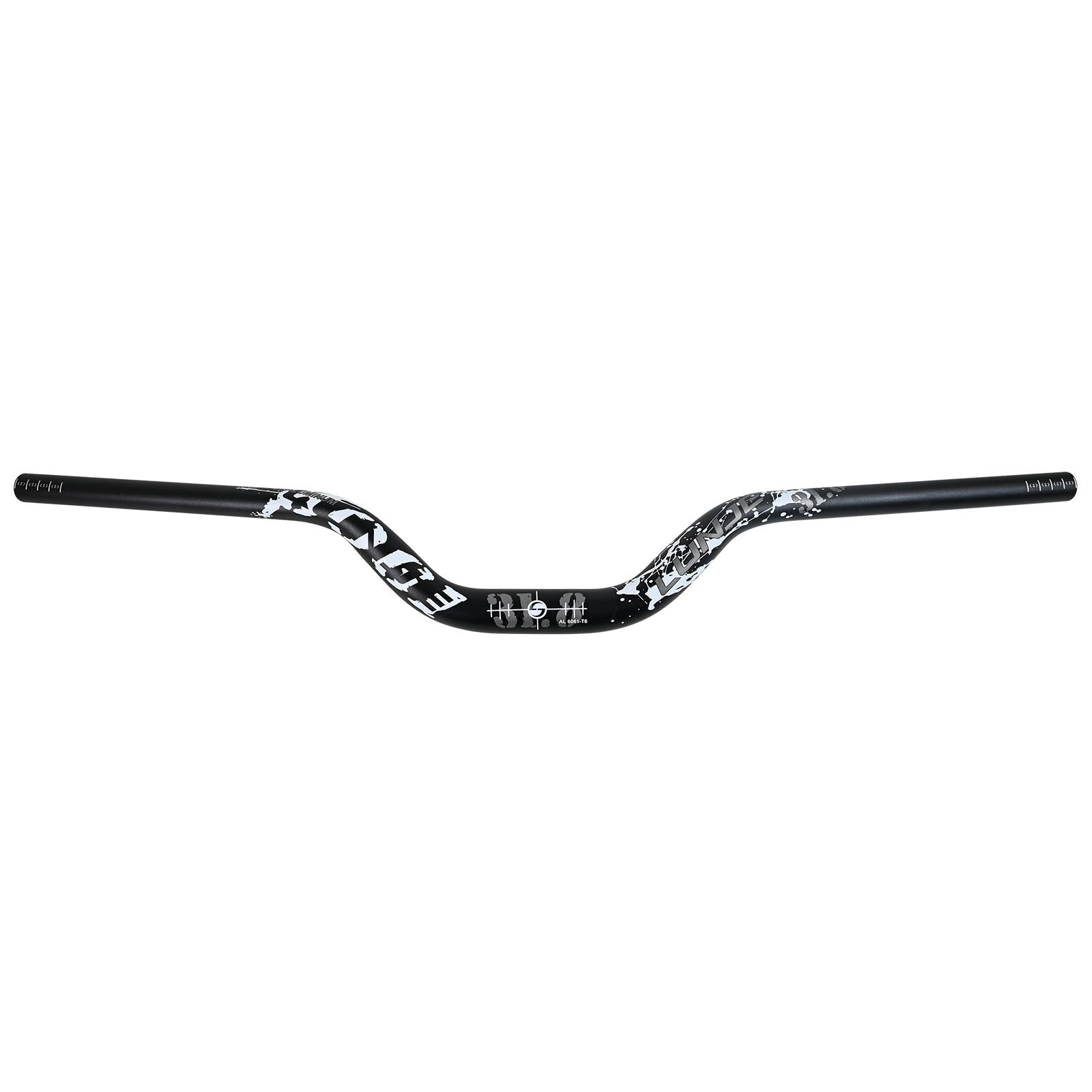 ROADNADO MTB Riser Lenker 31.8mm Aluminiumlegierung Fahrrad Lenker Riser 70mm Extra Langer Mountainbike Fahrradlenker 720mm Riser Bars für Mountain, Road bike von ROADNADO