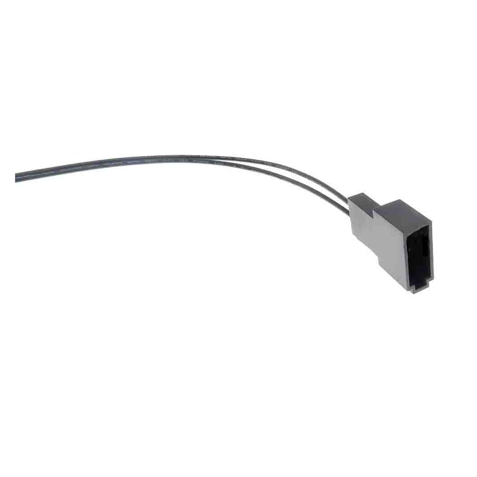 ROBAUN 1 Satz 2-poliger Auto-Zentralstecker, Auto-Armaturenbrett-Stecker, for Steckdose mit Drähten 6098-5513 6098-5510(Male 20cm Wires) von ROBAUN