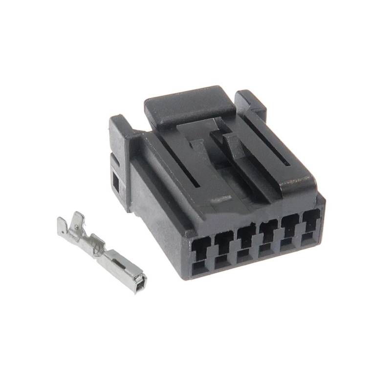 ROBAUN 1 Set 6 Pin 175507-2 345178-2 175506-2 Weiblich Männlich Automotive Buchse Kabelbaum Stecker(1 Set Female) von ROBAUN