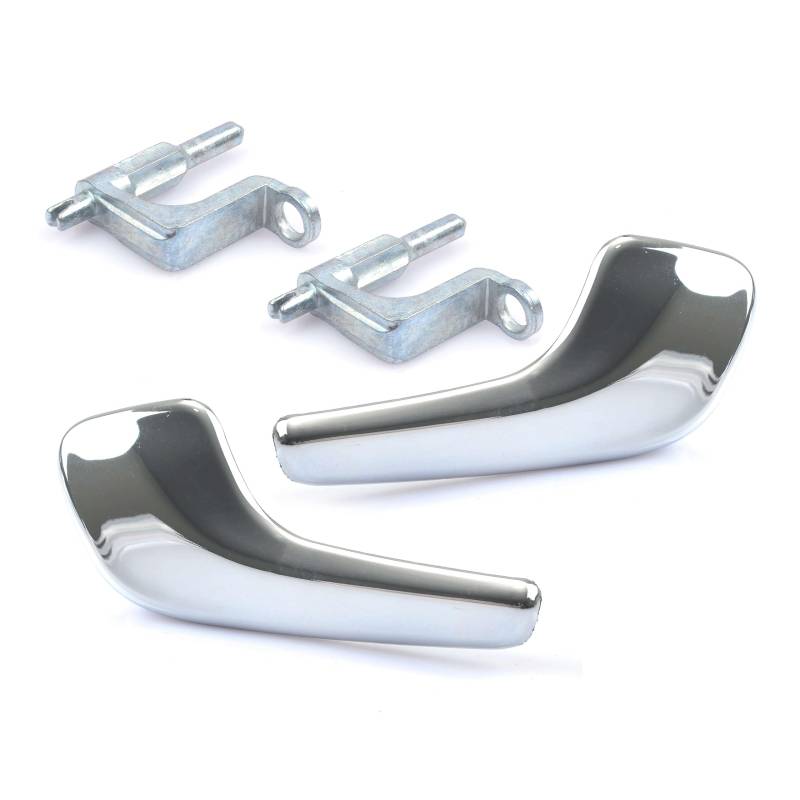 ROBUST 2x Türgriff Innen Vorne Links & Rechts Chrom + Zugstange für Opel Corsa D 136040 13297179 136041 13297180 13297813 13297814 2006-2014 von ROBUST CAR PARTS