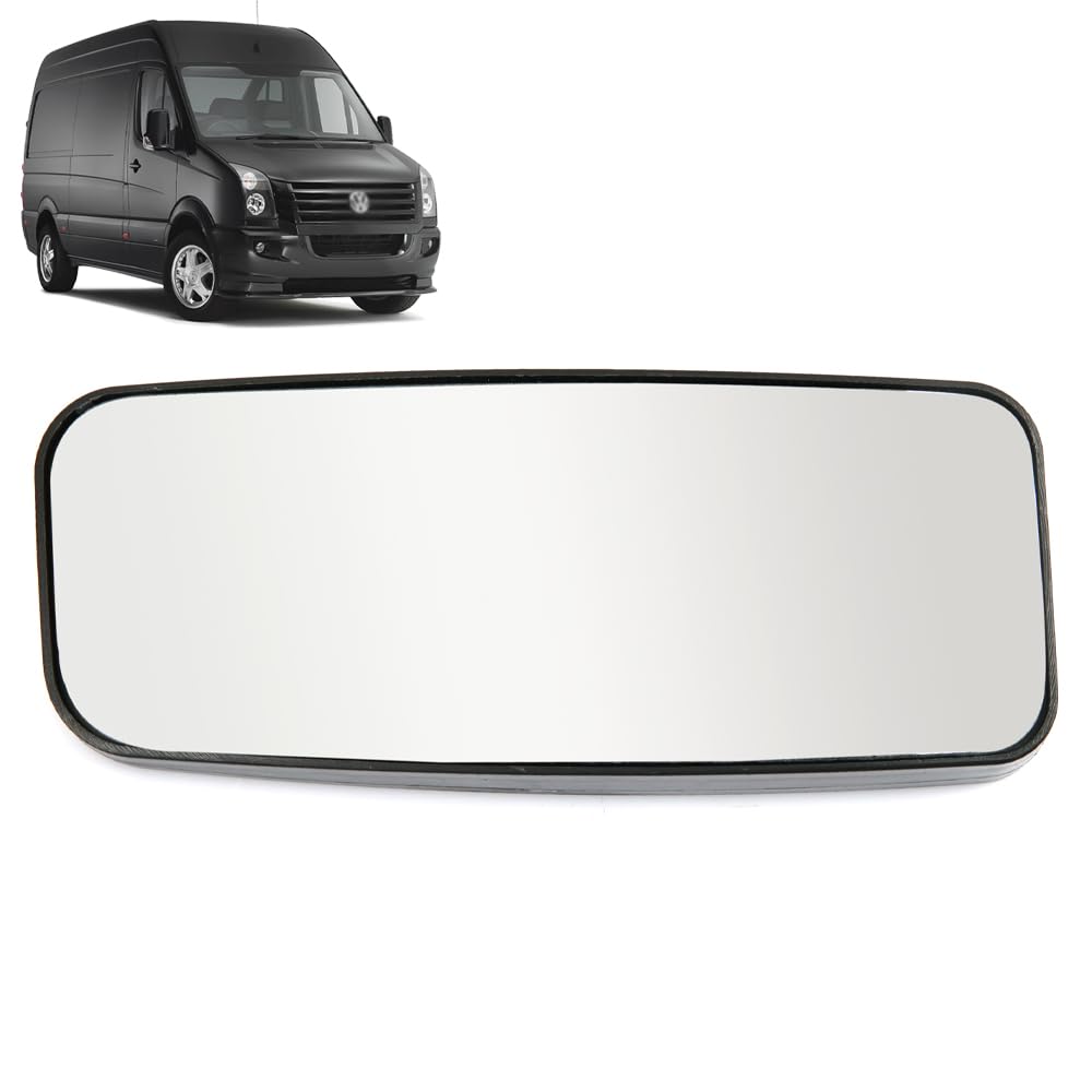 ROBUST Außenspiegel unten Glas links unbeheizt für Mercedes Sprinter Volkswagen Crafter 2006-2018 A0028111933 2E1857587A 0028111933 Außenspiegelglas + Rückplatte von ROBUST CAR PARTS