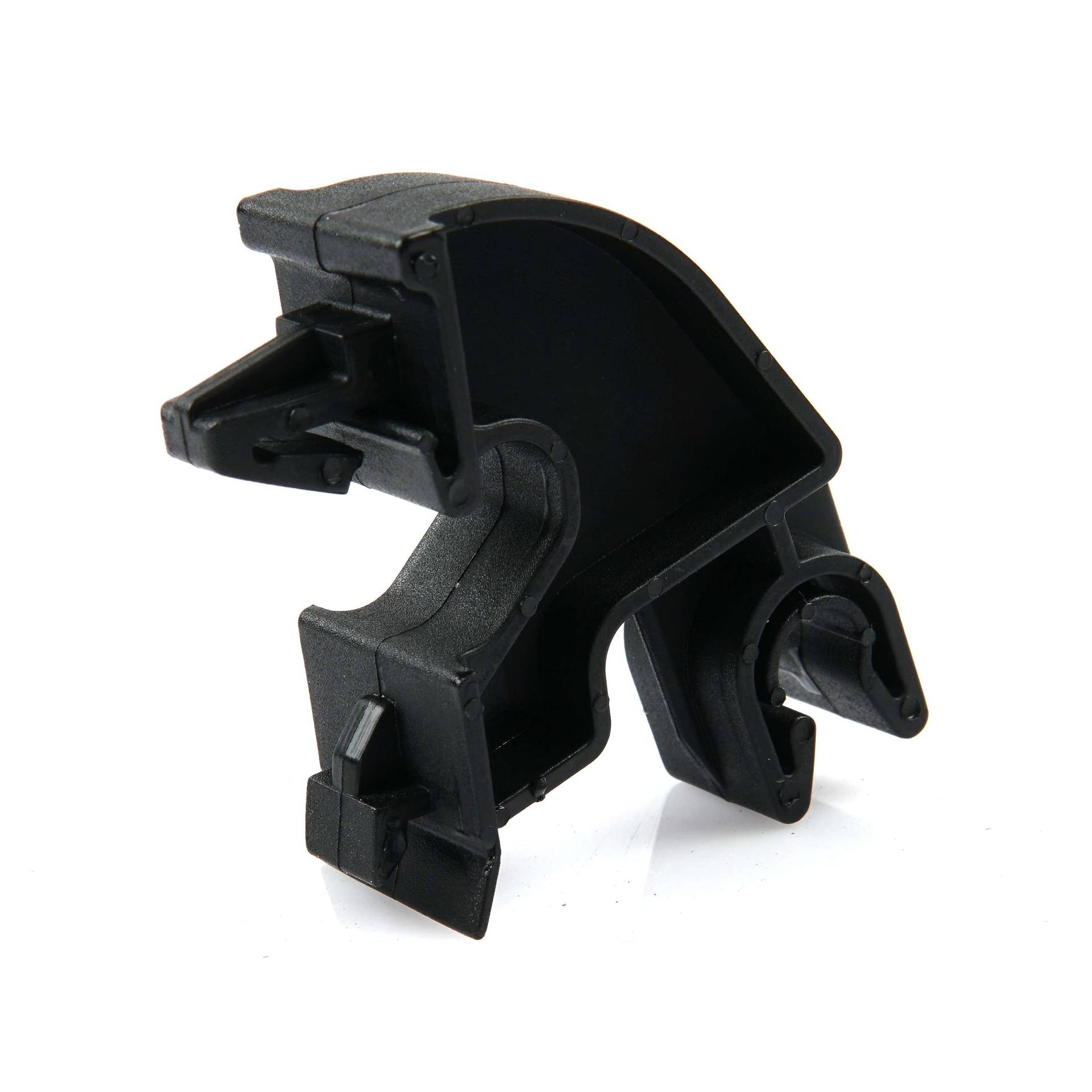 ROBUST CAR PARTS Clip Klammer Halter Motorhaube für Opel Corsa C, Combo C, Meriva A, Tigra Twintop - Schwarz, Kunststoff, Front-Oberseite von ROBUST CAR PARTS