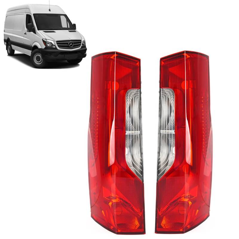 ROBUST Heckleuchten Rücklichter Links & Rechts für Mercedes-Benz Sprinter A9108200000 9108200000 A9108200100 ab 2018 von ROBUST CAR PARTS