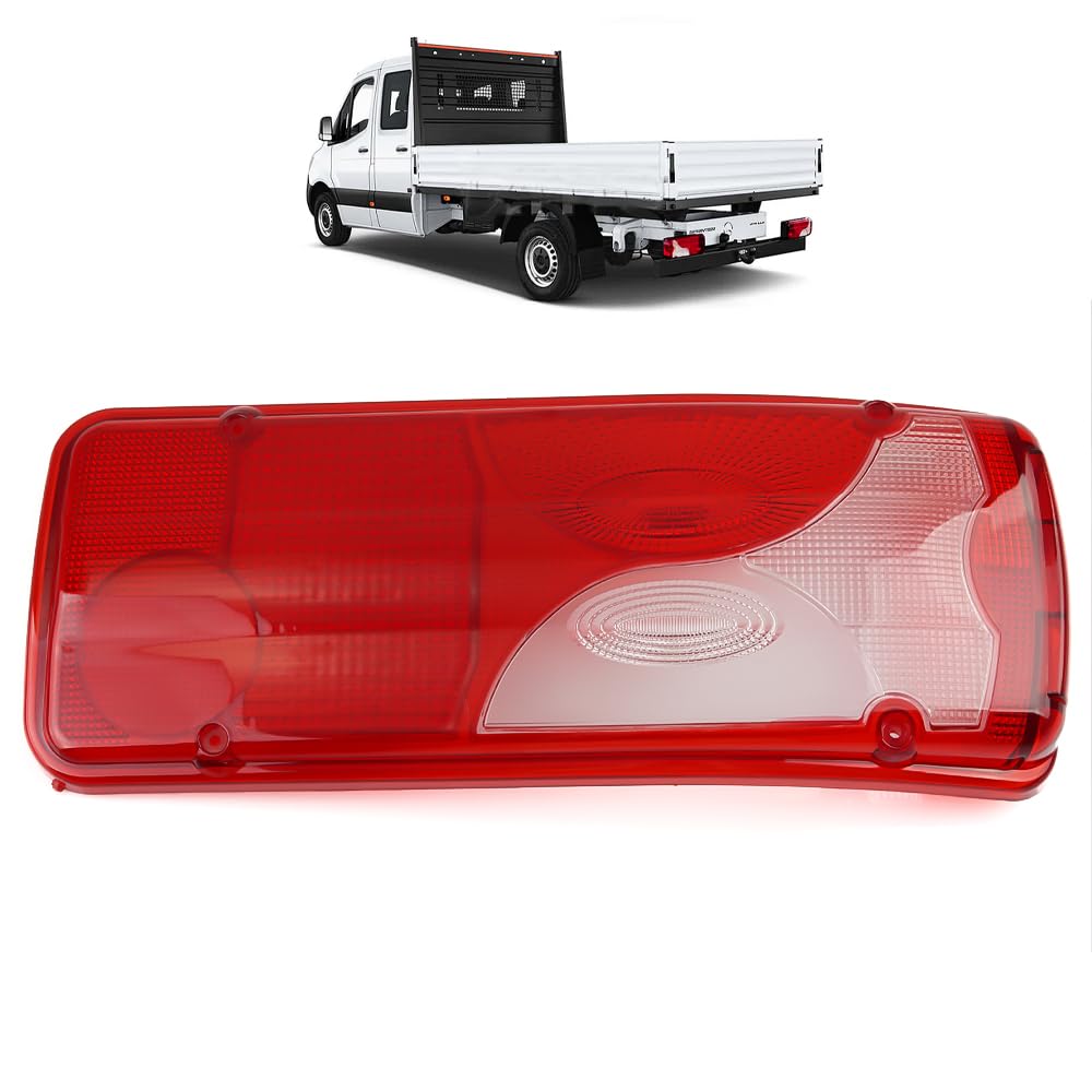 ROBUST Lichtscheibe Rücklichtglas Weisses Glas Pritsche Rückleuchte Rechts für Mercedes Sprinter 2006 Onwards Volkswagen Crafter 2006-2016 1784670 2E0945112A A9068262156 von ROBUST CAR PARTS