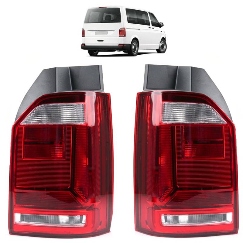 ROBUST Links & Rechts Heckleuchte Rückleuchte für VW Transporter T6 2015-2021 7E0945096R 7E0945096AA 7E0945095R 7E0945095AA von ROBUST CAR PARTS