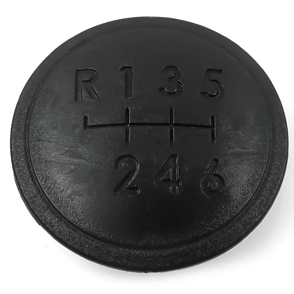 ROBUST Schaltknauf Emblem 6 Gänge Gear Knob für VW Transporter T5 7H0711144B 7H0711144 von ROBUST CAR PARTS