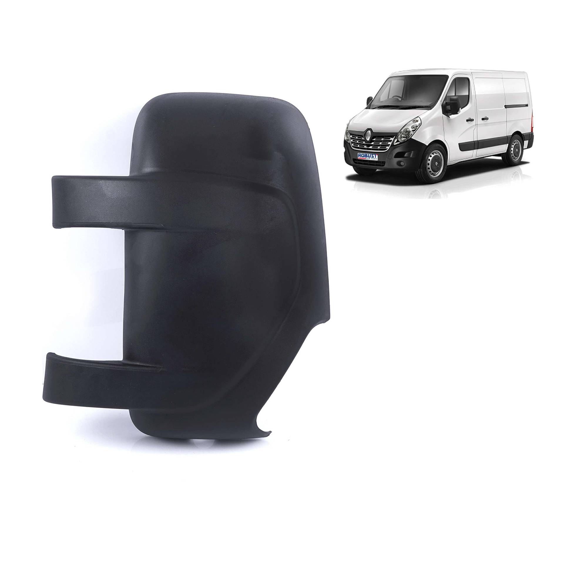 ROBUST Spiegelgehäuse Abdeckung Spiegel Links für Opel Movano B Mk2 Renault Master Mk3 Nissan NV400 261652475R 2616500Q0A 95508975 4405992 2010 Weiter von ROBUST CAR PARTS