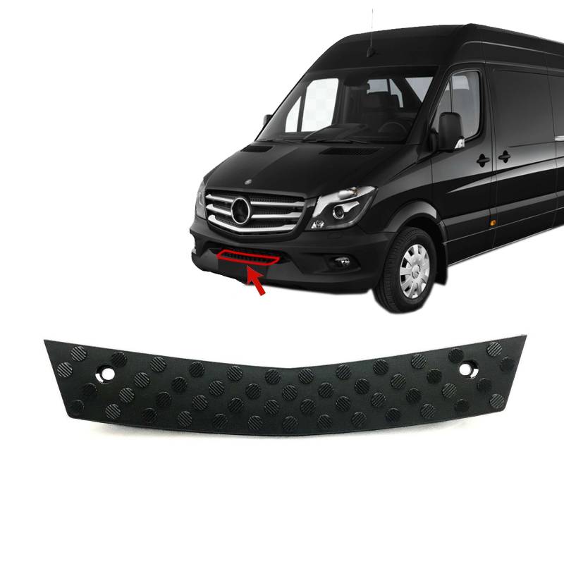 ROBUST Stossstange Vorne Mitte Oben Trittbrett für Mercedes Sprinter W906 9068850411 A9068850411 2014-2017 von ROBUST CAR PARTS