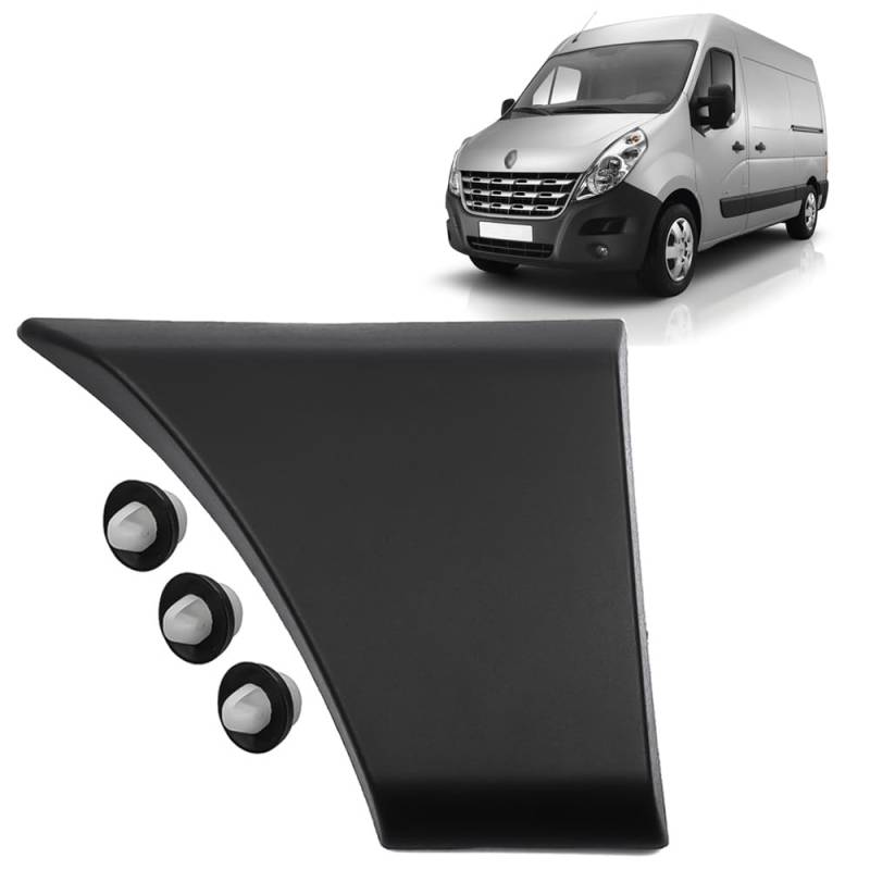 Robuste Zierleiste für hintere rechte Seite, Ersatz für Opel Movano B MK2 Renault Master III MK3 768F30004R ab 2010 von ROBUST CAR PARTS