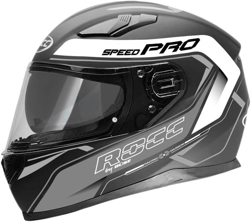 ROCC 451 Helm (Black/White,M) von ROCC