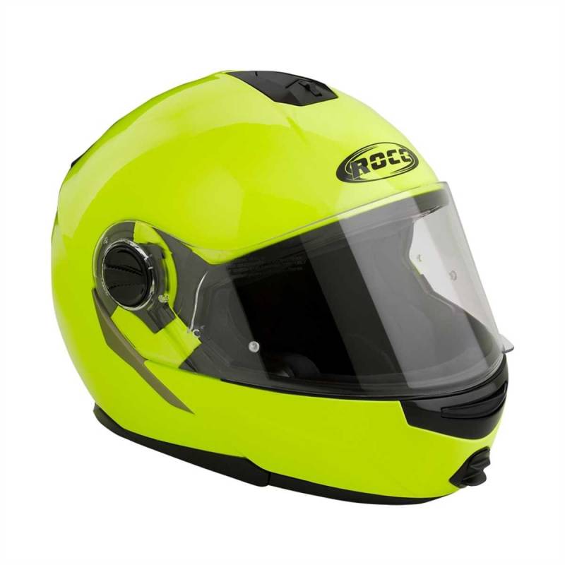 ROCC 680 Klapphelm, Farbe neon-gelb, Größe XS (53/54) von ROCC