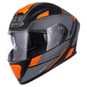 Rocc 840 Integralhelm Matt Schwarz Grau Orange ROCC von ROCC