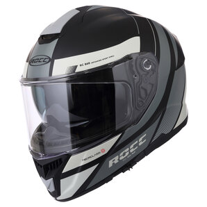 Rocc 860 Integralhelm Schwarz Grau ROCC von ROCC