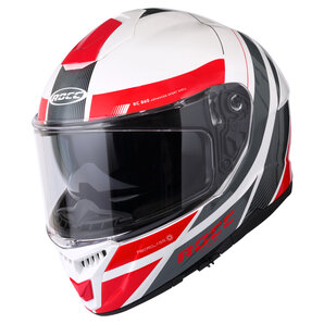 Rocc 860 Integralhelm Weiss Grau Rot ROCC von ROCC