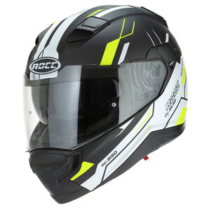 Rocc 891 Integralhelm Matt Schwarz Neon Gelb ROCC von ROCC