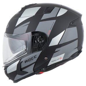 Rocc 982 Klapphelm Matt Grau Schwarz Weiss ROCC von ROCC