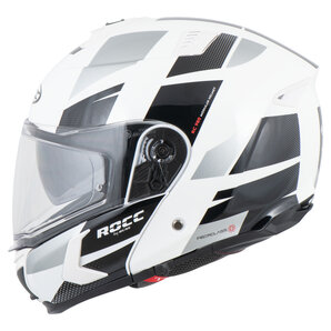 Rocc 982 Klapphelm Matt Weiss Schwarz ROCC von ROCC