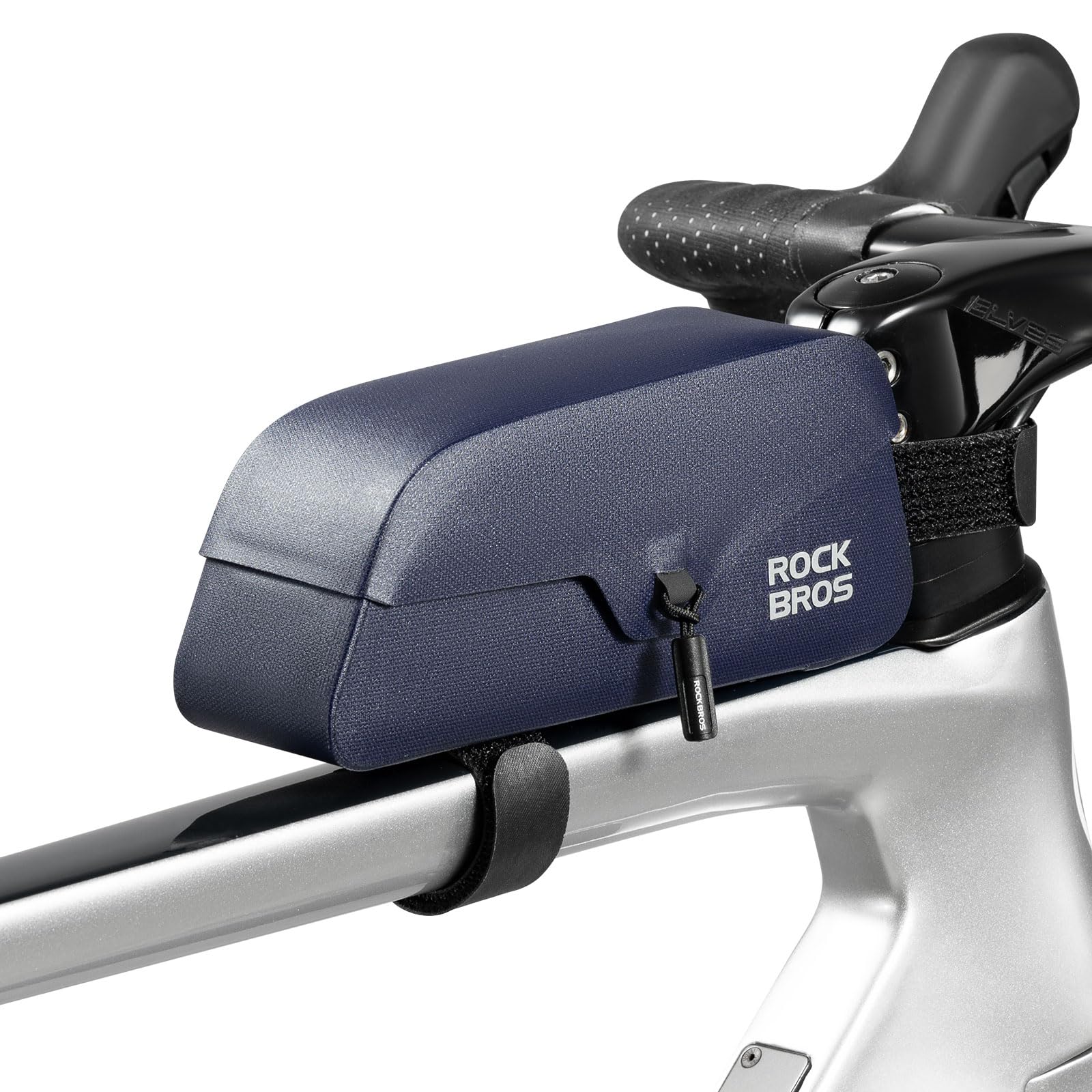 ROCKBROS Fahrrad Oberrohrtasche 100% Wasserdicht mit magnetischem Deckel Fahrradrahmentasche Dreieckstasche für Gravelbike Rennrad und MTB von ROCKBROS