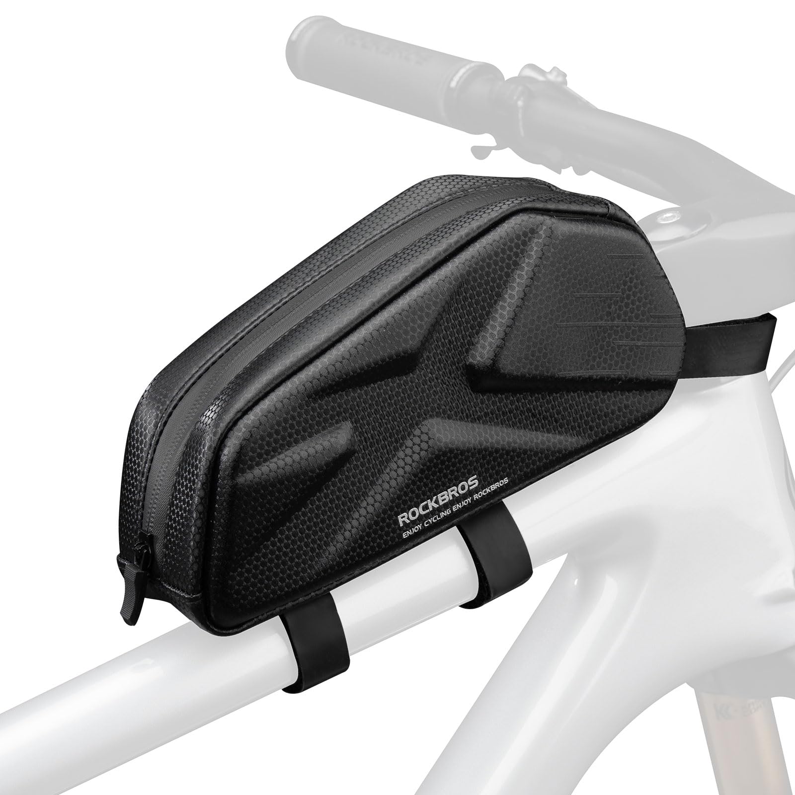 ROCKBROS Fahrrad Rahmentasche Fahrradtasche für Fahrradrahmen 1,4L MTB Oberrohrtasche von ROCKBROS