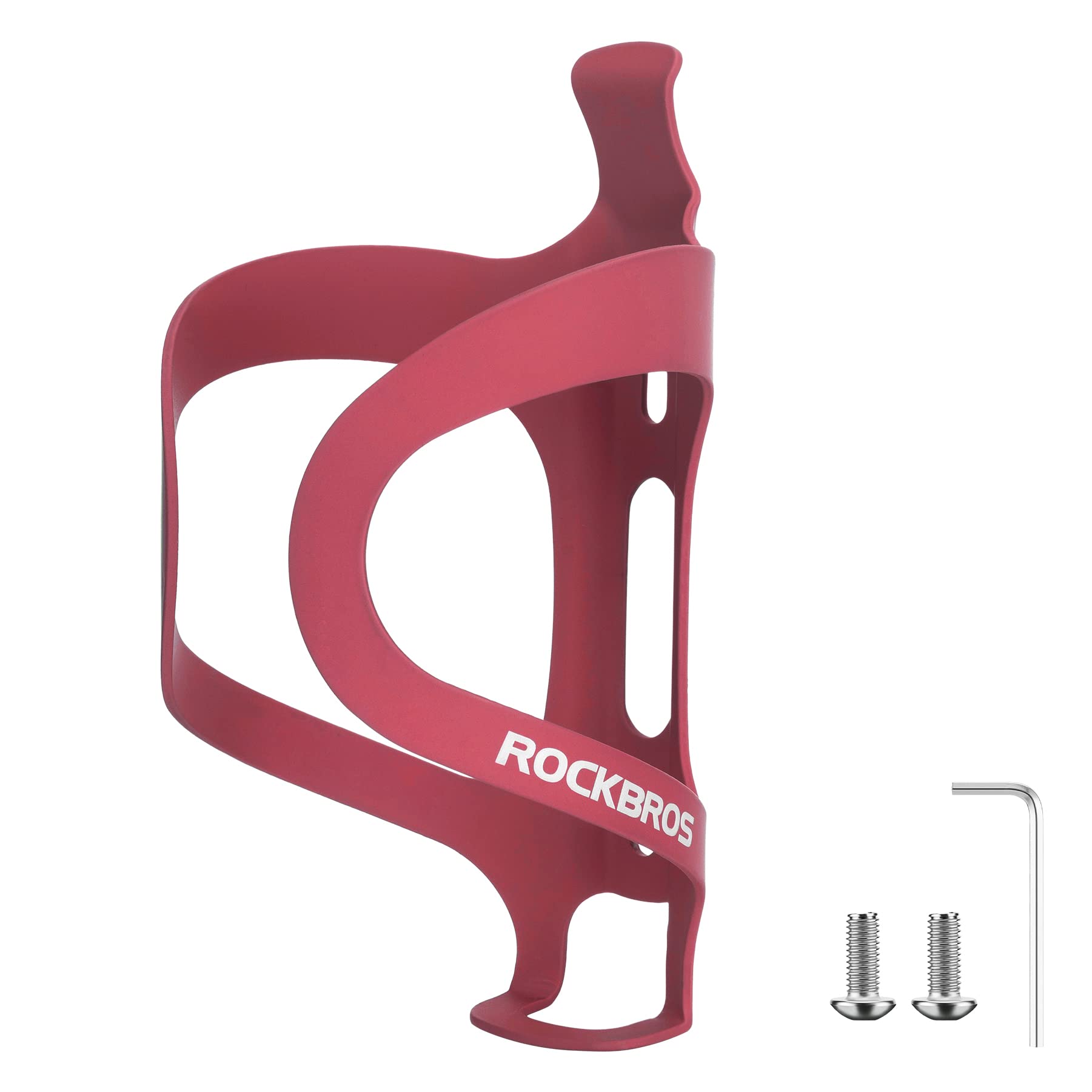 ROCKBROS Flaschenhalter Fahrrad Getränkehalter Aluminiumlegierung Leicht Trinkflaschenhalter Getränkehalter Wasserflaschenhalter MTB Rennrad von ROCKBROS