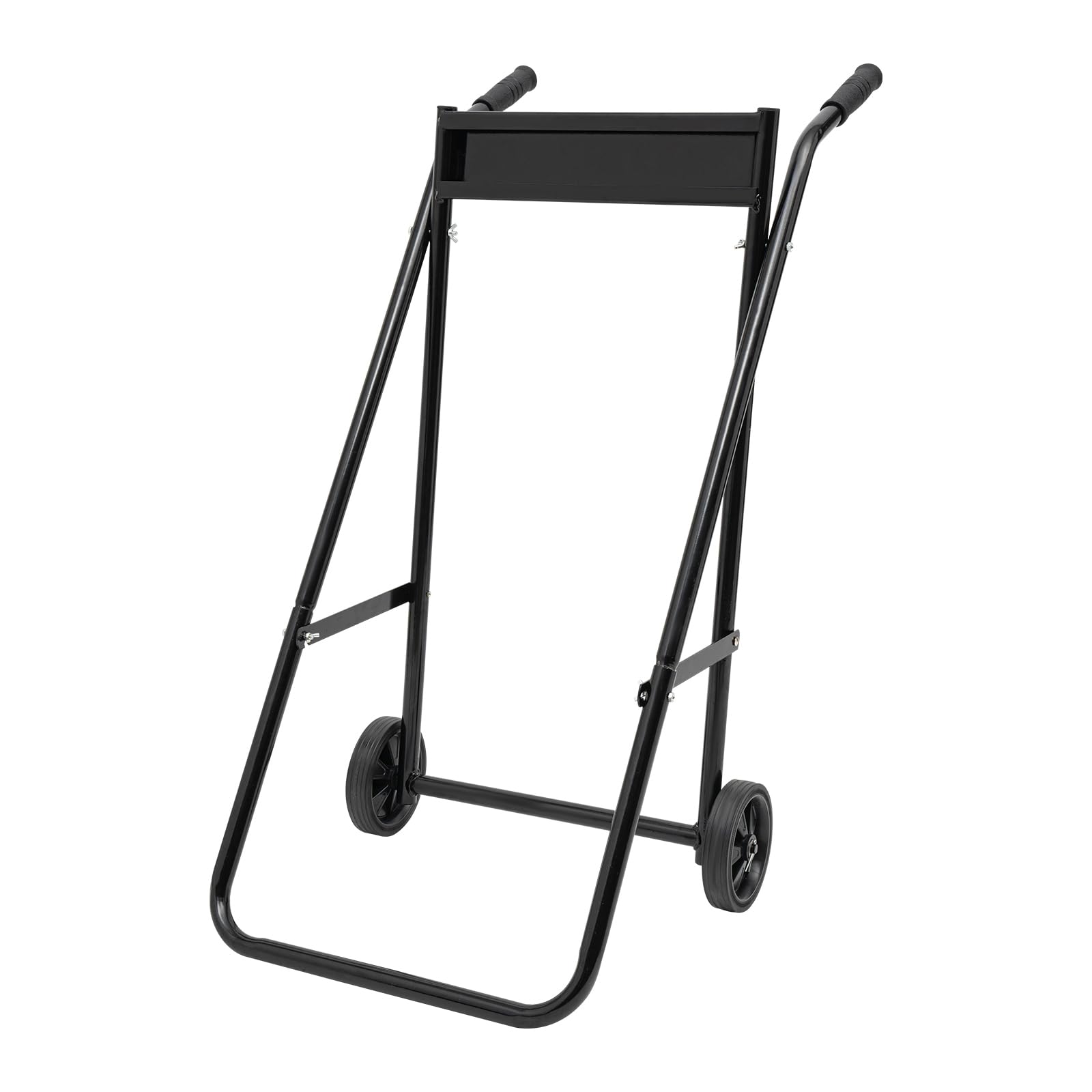 ROGONPDK Außenbordmotorwagen Außenborder Ständer Außenborder Transportwagen Transportwagen AußEnborder Bootsmotor Trolley Motor Trolley Langschaft Außenbordmotor Trolley 47 x 40 x 90 CM Schwarz von ROGONPDK