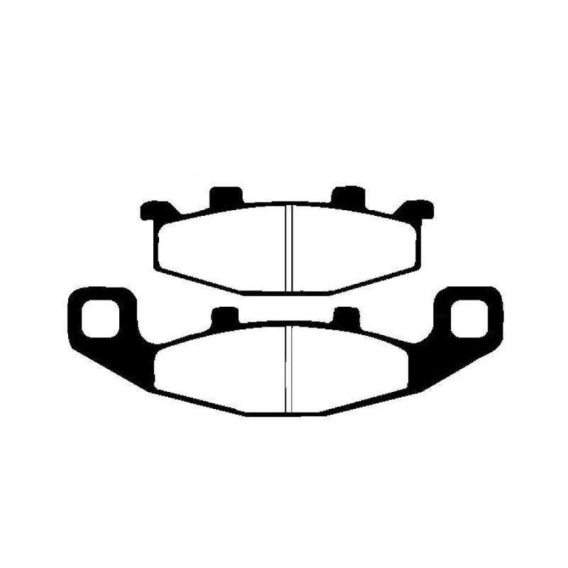 Bremsbeläge vorn passend für Kawasaki ZX-10 1000 B Tomcat Bj. 1988-1990 von ROGX