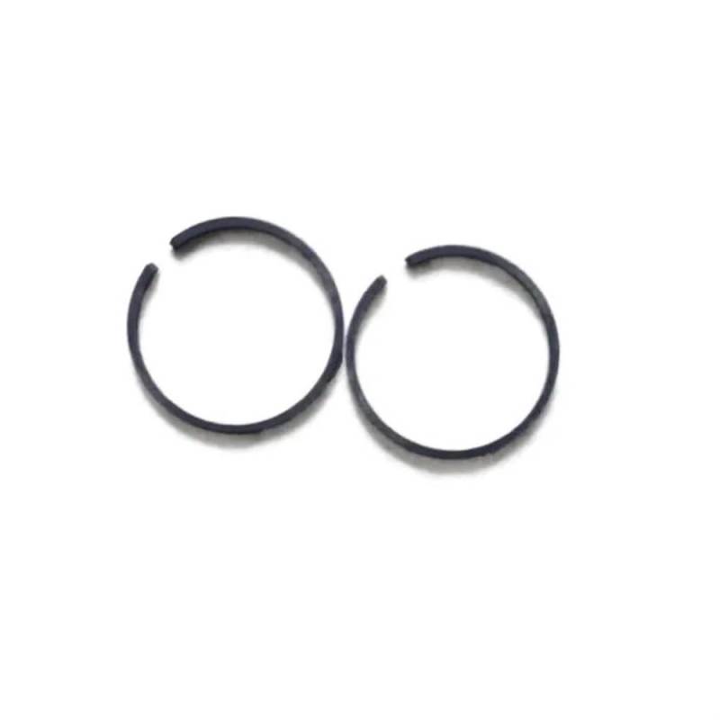 Kolbenringe, Kolbenring-Set， 2 Stück Freischneider-Trimmer-Kettensägenring, 40–49 mm Gebläsesegment-Kolbenring, Dicke 1,5 mm Standard-Kolbenring-Set(42X1.5mm) von ROJDFCNBW