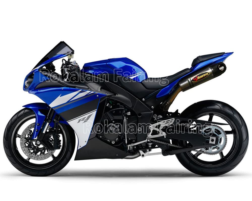 ABS Verkleidungs-Set für Yamaha YZFR1 2009 2010 2011 YZF R1 YZF-R1 09 10 11 YZF1000 Motorrad-Verkleidung (Spritzguss) von ROKALAM