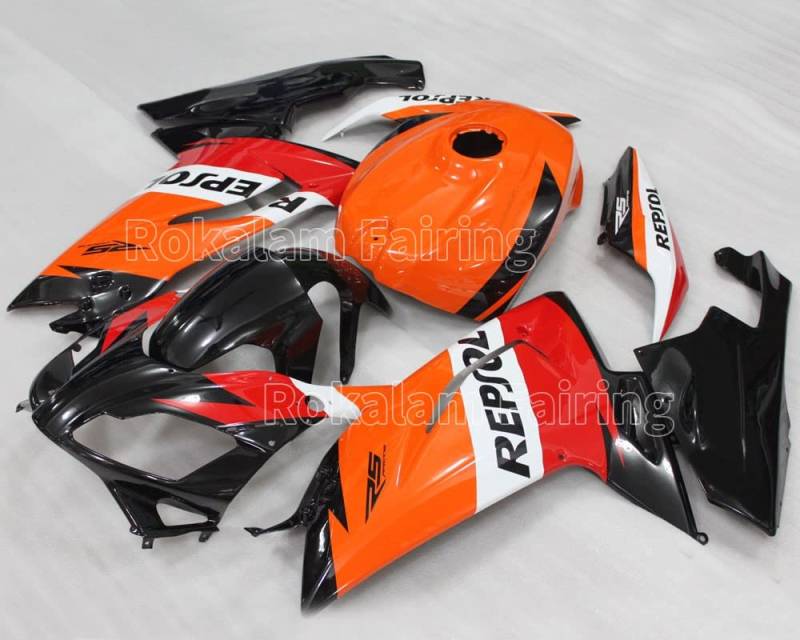 RS125 Cowling Für Aprilia Moto Teile RS 125 2006-2011 R S 125 06 07 08 09 10 11 Karosserie Orange Rot Weiß Schwarz Verkleidung (Spritzguss) von ROKALAM