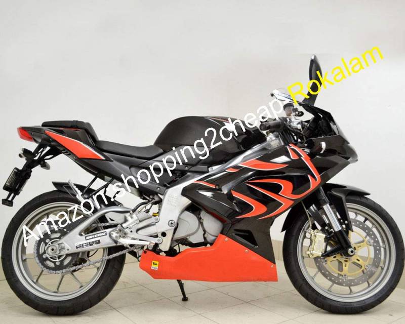 Straßenverkleidung Für Aprilia RS125 06-11 Body Kits RS-125 2006-2011 RS 125 Motorrad Rot Schwarz Verkleidung Aftermarket Kit (Spritzguss) von ROKALAM