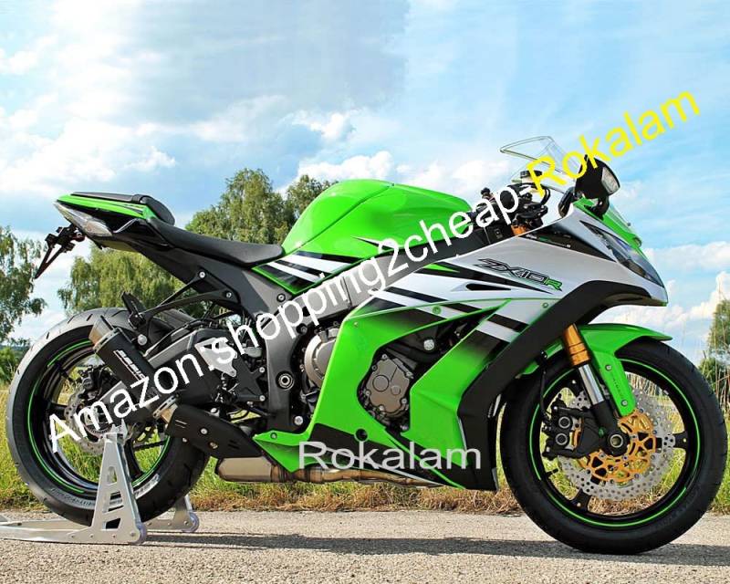 Verkleidungsset für Kawasaki Ninja ZX10R 11 12 13 14 15 ZX-10R 2011–2015 ZX 10R ABS-Körper Komplettverkleidung (Spritzguss) von ROKALAM