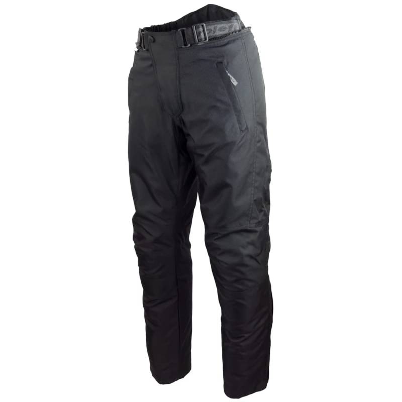 ROLEFfürACEWEAR Unisex Erwachsene 451kxxxxxl Schwarze Motorradhose mit herausnehmbarem Thermofutter Protektoren und Weitenverstellung für Somme, Schwarz, 5XL kurz EU von Roleff Racewear